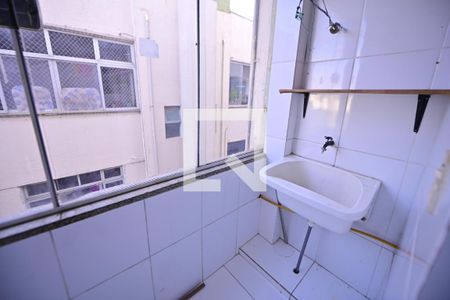 Área de Serviço de apartamento à venda com 3 quartos, 62m² em Vila Jaragua, Goiânia