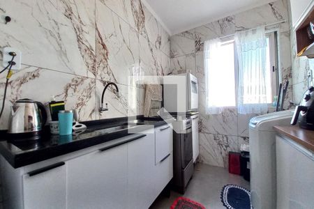 Cozinha de apartamento à venda com 3 quartos, 72m² em Conjunto Residencial Souza Queiroz, Campinas