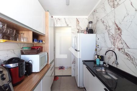 Cozinha de apartamento à venda com 3 quartos, 72m² em Conjunto Residencial Souza Queiroz, Campinas