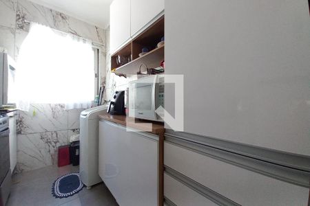 Cozinha de apartamento à venda com 3 quartos, 72m² em Conjunto Residencial Souza Queiroz, Campinas