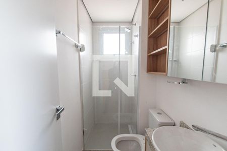 Banheiro de kitnet/studio para alugar com 1 quarto, 30m² em Vila Dom Pedro I, São Paulo