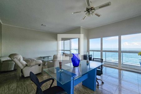 Sala de apartamento para alugar com 3 quartos, 178m² em Centro, Guarujá