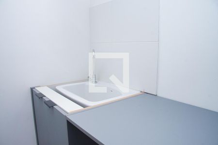 Cozinha de kitnet/studio para alugar com 1 quarto, 23m² em Pompeia, São Paulo