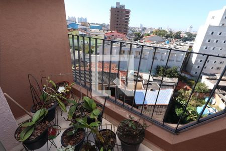 Varanda da Sala de apartamento à venda com 3 quartos, 58m² em Vila Graciosa, São Paulo