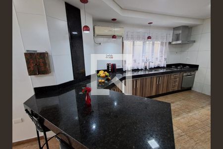 Cozinha de casa à venda com 4 quartos, 250m² em Santo Antônio, São Caetano do Sul