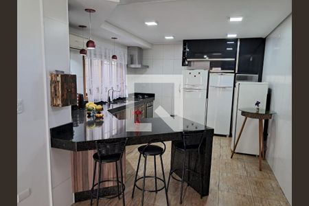 Cozinha de casa à venda com 4 quartos, 250m² em Santo Antônio, São Caetano do Sul