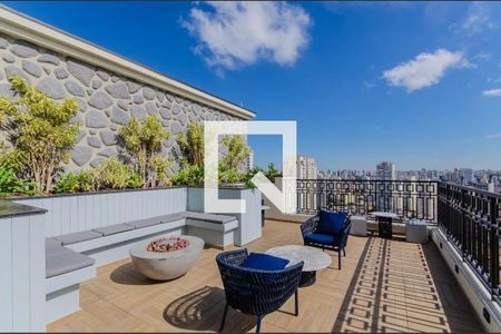 Área comum - Rooftop de kitnet/studio para alugar com 0 quarto, 30m² em Vila Dom Pedro I, São Paulo