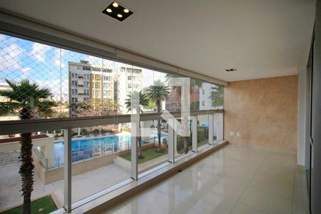 Varanda da Sala de apartamento à venda com 4 quartos, 197m² em Lourdes, Belo Horizonte