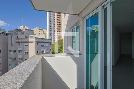 Varanda da Sala de apartamento à venda com 3 quartos, 102m² em Sion, Belo Horizonte