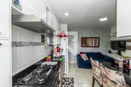 Cozinha de apartamento à venda com 2 quartos, 40m² em Vila Santa Teresa (zona Leste), São Paulo