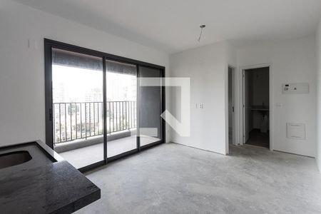 Sala/Cozinha de apartamento à venda com 1 quarto, 41m² em Jardim Vera Cruz, São Paulo