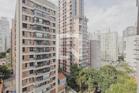 Vista da Sala de apartamento à venda com 4 quartos, 314m² em Pinheiros, São Paulo