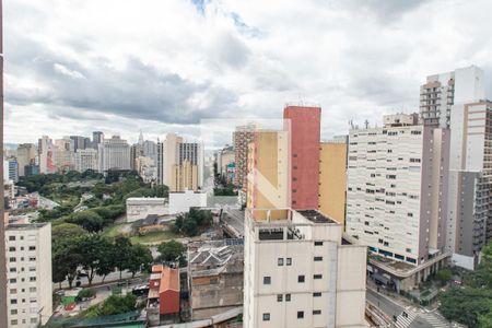 Vista da varanda de kitnet/studio à venda com 1 quarto, 20m² em Liberdade, São Paulo