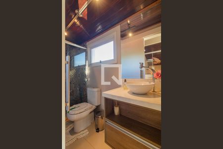 Banheiro da cobertura de apartamento à venda com 3 quartos, 161m² em Cristal, Porto Alegre