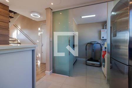 Cozinha de apartamento à venda com 3 quartos, 161m² em Cristal, Porto Alegre