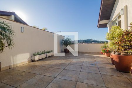 Cobertura - Area externa de apartamento à venda com 3 quartos, 161m² em Cristal, Porto Alegre