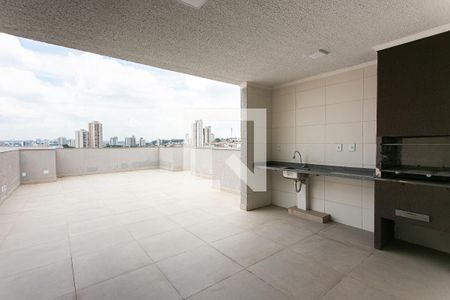 Área comum - Churrasqueira de apartamento para alugar com 1 quarto, 30m² em Vila Carrão, São Paulo