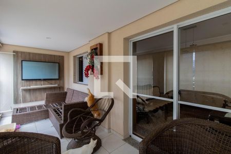 Varanda Gourmet de apartamento à venda com 3 quartos, 134m² em Vila Augusta, Guarulhos