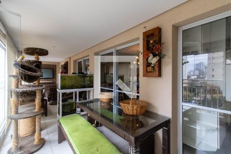 Varanda Gourmet de apartamento à venda com 3 quartos, 134m² em Vila Augusta, Guarulhos