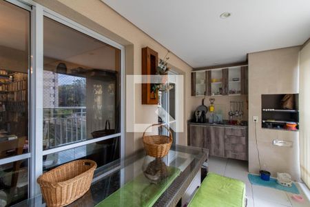 Varanda Gourmet de apartamento à venda com 3 quartos, 134m² em Vila Augusta, Guarulhos