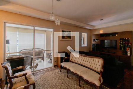 Sala de apartamento à venda com 3 quartos, 134m² em Vila Augusta, Guarulhos