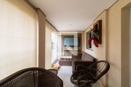 Varanda Gourmet de apartamento à venda com 3 quartos, 134m² em Vila Augusta, Guarulhos