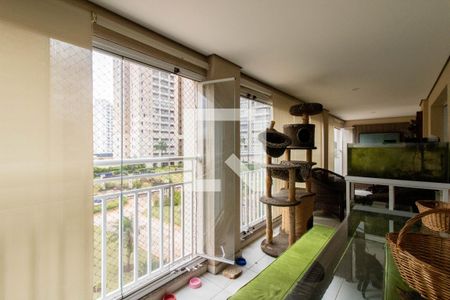 Varanda Gourmet de apartamento à venda com 3 quartos, 134m² em Vila Augusta, Guarulhos