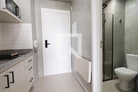 Studio/Banheiro de kitnet/studio à venda com 1 quarto, 26m² em Vila Olímpia, São Paulo