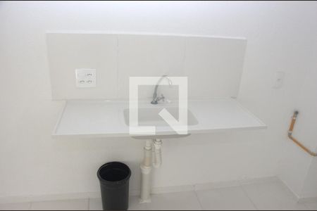 Cozinha e Área de Serviço de apartamento à venda com 2 quartos, 34m² em Veleiros, São Paulo