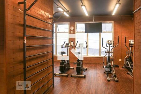 Área comum - Academia de kitnet/studio para alugar com 1 quarto, 61m² em Centro Histórico de São Paulo, São Paulo