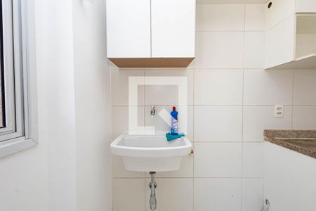Área de Serviço de kitnet/studio para alugar com 1 quarto, 61m² em Centro Histórico de São Paulo, São Paulo