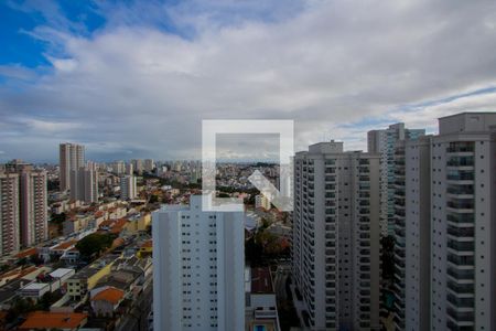 Vista da sala de apartamento à venda com 2 quartos, 96m² em Campestre, Santo André