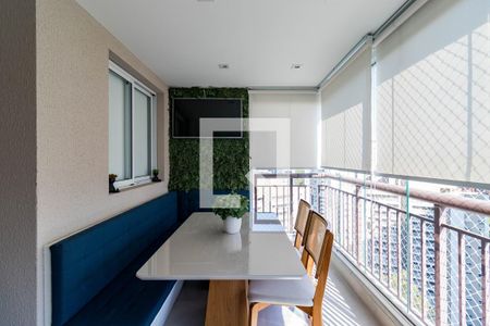 Varanda da Sala de apartamento à venda com 3 quartos, 75m² em Vila Andrade, São Paulo