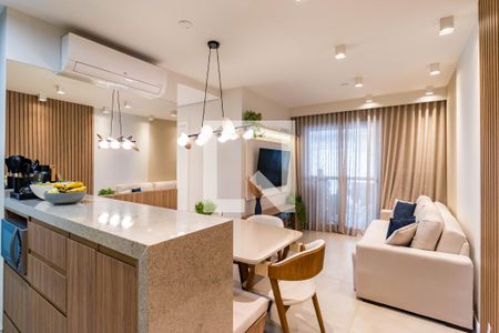 Sala de apartamento à venda com 3 quartos, 75m² em Vila Andrade, São Paulo