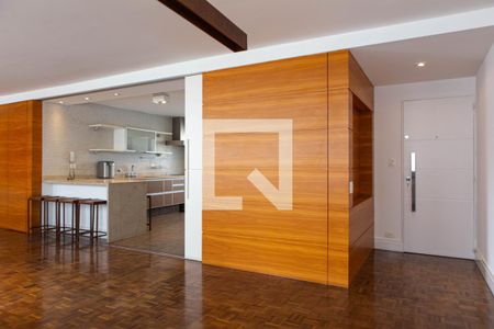 Sala - cozinha de apartamento à venda com 2 quartos, 158m² em Itaim Bibi, São Paulo