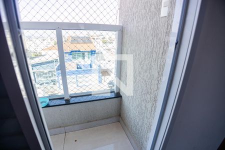 Varanda da Suíte de apartamento à venda com 2 quartos, 110m² em Vila Camilópolis, Santo André