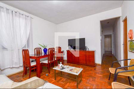 Sala de apartamento para alugar com 3 quartos, 90m² em São Lucas, Belo Horizonte