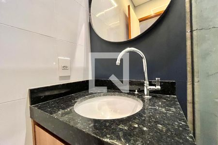 Banheiro de kitnet/studio à venda com 1 quarto, 28m² em Jardim Oriental, São Paulo