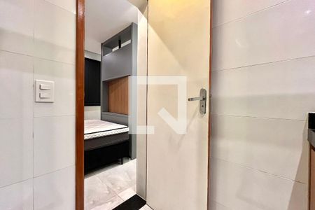 Banheiro de kitnet/studio à venda com 1 quarto, 28m² em Jardim Oriental, São Paulo