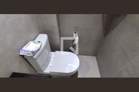 Banheiro da Suíte de apartamento à venda com 3 quartos, 91m² em Rudge Ramos, São Bernardo do Campo
