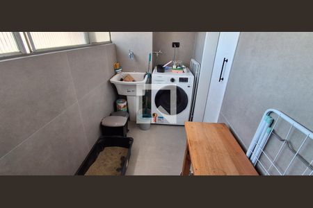 Área de Serviço de apartamento à venda com 3 quartos, 91m² em Rudge Ramos, São Bernardo do Campo