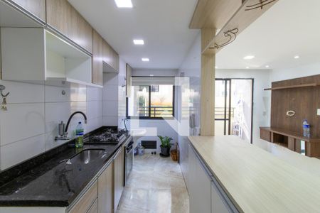 Sala/Cozinha de apartamento para alugar com 2 quartos, 54m² em Jardim Isis, Cotia