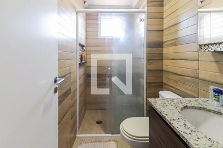 Banheiro da Suíte de apartamento à venda com 3 quartos, 82m² em Jardim das Vertentes, São Paulo