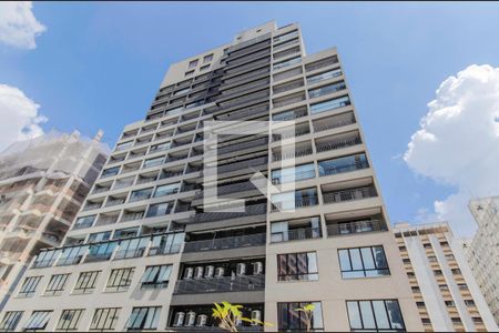 Fachada do Prédio de kitnet/studio para alugar com 1 quarto, 25m² em Vila Mariana, São Paulo