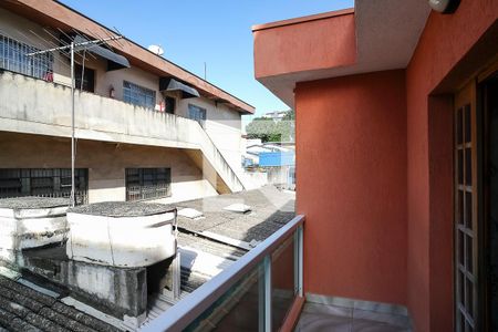 Varanda do quarto 2 de casa à venda com 3 quartos, 203m² em Jardim, Santo André