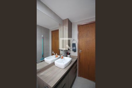 Banheiro Social de apartamento à venda com 2 quartos, 78m² em Vila Santa Luzia, São Bernardo do Campo