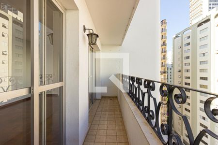 Varanda da Sala de apartamento à venda com 4 quartos, 113m² em Brooklin, São Paulo