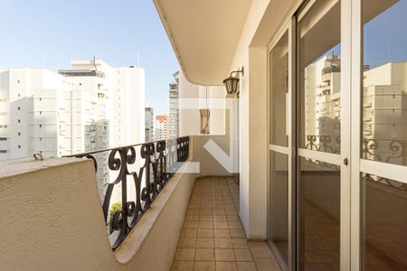 Varanda da Sala de apartamento à venda com 4 quartos, 113m² em Brooklin, São Paulo