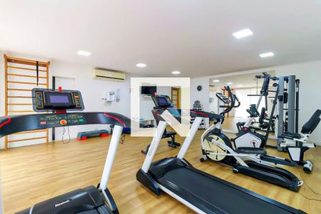 Área comum - Academia de apartamento à venda com 4 quartos, 113m² em Brooklin, São Paulo