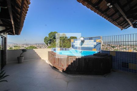 Terraço de casa para alugar com 2 quartos, 140m² em Centro, Nilópolis